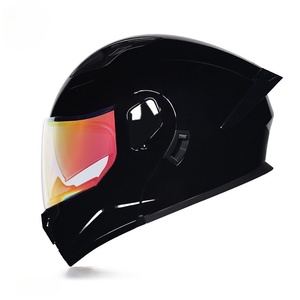 <span class=keywords><strong>Casque</strong></span> de <span class=keywords><strong>moto</strong></span> ABS transfrontalier avec double visière pour hommes et femmes, idéal pour les voyages et les croisières en toutes saisons - Product Image 5