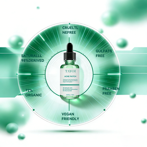 Suero Facial Antiacné y Aclarante de Fabricante OEM ODM, Niacinamida, Ácido Salicílico, Suero Calmante para el Cuidado de la Piel con Acné - Product Image 3