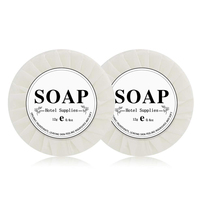 Machine d'emballage de savon d'hôtel ronde automatique pour emballage de papier de savon plissé extensible avec étiqueteuse Machine d'emballage de savon