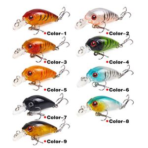 Wholesale OEM 45mm/3.8g Top Water <b>Floating</b> Crank <b>Fishing</b> Lure 7-color Artificial Plastic Hard Sea Bass Lake Saltwater Fish Cod - Product Image 2