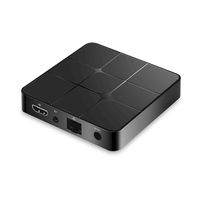 Boîtier TV intelligent sans fil 802.11ax 2,4 GHz/5 GHz intégré avec 4 Go/64 Go de RAM/ROM, modèle X96max, prend en charge la souris et le clavier via le port USB