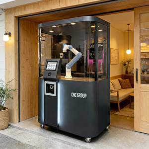 Máquina de Café Robótica Inteligente Totalmente Automática y Personalizable, Cafetera Multi-Sabor para Espresso y Latte, Robótica con Tecnología Dobot Al-Powered - Product Image 6
