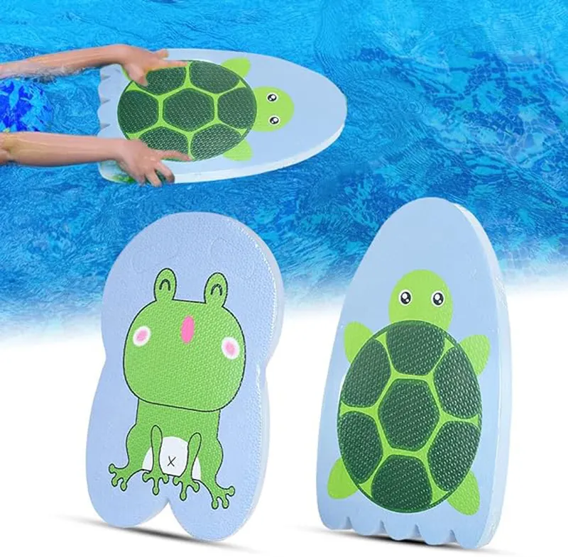 Benutzer definierte EVA Foam Swimming Kick board-Cartoon Tier muster Schwimmt raining hilfe Kick board Swim Kick board mit Griff griffen