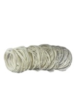 Bandes élastiques synthétiques en caoutchouc TPR blanc sans latex, diamètre 50 mm, largeur 3 mm, fabricant d'usine, vente en gros
