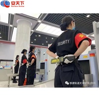 Detector de metales de mano Detección de equipaje de rayos X