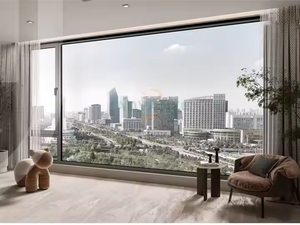 Ventana abatible de vidrio laminado para huracanes con aprobación <span class=keywords><strong>NOA</strong></span> para seguridad - Product Image 2
