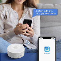 Home Alarm System 9-Piece Kit-Wireless WiFi Portable DIY Smart Security System Tuya App Alert 1 Year Warranty Rechargeable