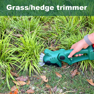 Multi Function 2 in 1 Cordless Grass and <b>Hedge</b> <b>Trimmer</b> Lightweight Portable Tool - Product Image 4