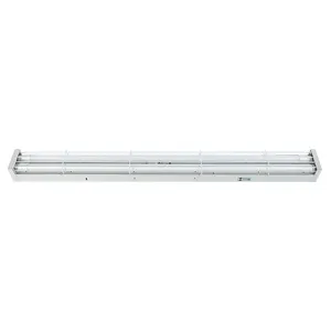 4FT 2*18W Double Tube LED T8 Tube Fixture IP20 High Quality Construction Wired Guard Fitting