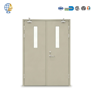 Cierrapuertas Dobles Resistentes al Fuego, Color Beige, para Puertas Institucionales de Salas de Conferencias Universitarias, Fabricante Personalizado de Alta Resistencia - Product Image 1