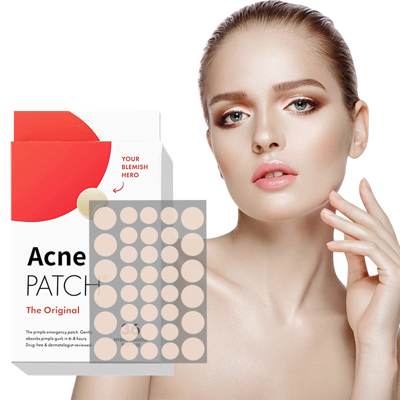Заводская цена, прозрачный патч от прыщей и акне, патч от прыщей, гидроколлоидный патч на заказ
