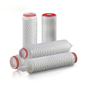 Trung Quốc 0.22 0.45 <span class=keywords><strong>micron</strong></span> PES/PTFE Lọc Cartridge Mã <span class=keywords><strong>7</strong></span> 30 ''màng xếp li Lọc Cartridge lọc nước thay thế cho rượu vang - Product Image 6