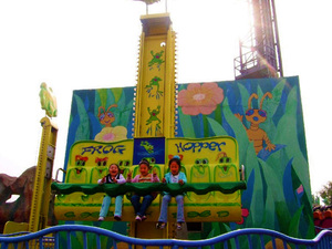 Yamoo Freizeitpark Kinder Springen Trichter Frosch Drop Turm Fahrten Mini Freies Herbst Turm Springen Frosch Fahrt - Product Image 2