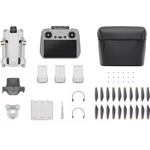Original DJ Mini 4 Pro Fly More Folding Mini Drone 4K HDR Video Camera Combo 4K Drone with RC 2 Controller
