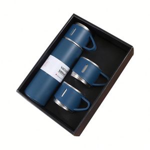 Promotion <b>Thermos</b> Gift Set Custom Logo Insulated Vacuum Cup <b>Bottle</b> Flask Set for Corporate - Product Image 1
