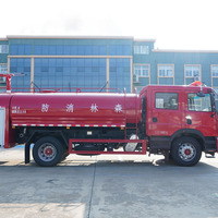 Camión de Bomberos Dongfeng 4x2 con Tanque de Agua para Rescate Forestal, Nuevo, Diésel, Flujo de Bomba de 30-40L/s, Tanque de 3001-5000L, Alcance de 55-65m, ¡Oferta Caliente!