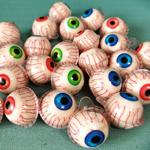 Sıcak satış asya aperatifler göz topu şekli yumuşak jöle şekerler toplu lal tatlı karpuz lezzet reçel dolu <span class=keywords><strong>Gummies</strong></span> - Product Image 2