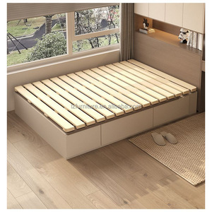Modern Easy Assembly Portable Twin <b>King</b> <b>Size</b> <b>Frame</b> <b>Metal</b> Load-bearing <b>Bed</b> <b>Frame</b> - Product Image 5