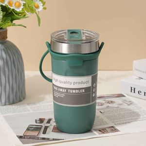 Adults Stainless Steel <b>Cup</b>, Modern Design Thermal <b>Cup</b>, Vacuum Insulated Car <b>Cup</b> - Product Image 2