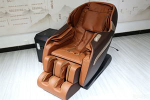 Fauteuil inclinable de luxe en cuir PU avec scanner corporel et modes multiples pour lieux d'affaires et distributeurs automatiques - Product Image 4