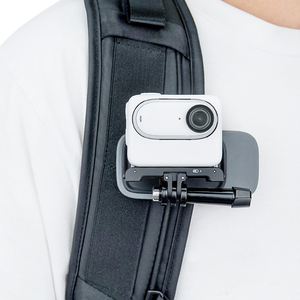 Accesorio para Cámara de Acción Telesin para Insta360 GO3, Soporte de Cabezal Giratorio de 360 Grados, Liberación Rápida, Máx. 250g, Universal para Mochila - Product Image 1