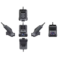DashCam 4G AI GPS Kamera Ganda Penglihatan Malam Penentuan Posisi Real-time Monitor Parkir Perekam Video Garansi 1 Tahun untuk Kendaraan