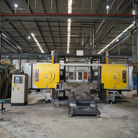 Machine de traitement de pierre multifonctionnelle 2200-5A, scie à fil diamanté CNC 5 axes, moteur de découpe et de façonnage de blocs de granit et de marbre 26KW
