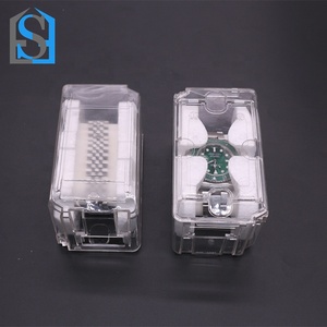 Bán buôn tùy chỉnh trong suốt không thấm nước xách tay trường hợp đồng hồ, lớn biểu tượng tùy chỉnh bao bì nhựa hộp đồng hồ, xem Hộp quà tặng - Product Image 4