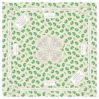 Tapete de Mahjong Americano Plegable de 31.5 Pulgadas, Material de Goma, Diseño Moderno y Lujoso de la Serie Tigredetartan, con Reglas de Mahjong Americano Impresas