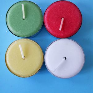 Bougies Chauffe-Plat en Aluminium Sans Fumée ni Flamme pour Mariages, Décoration Intérieure, Noël, Anniversaires, Pâques, Fabriquées en Cire de Paraffine - Product Image 3