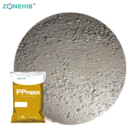 Polypropylène 12 mm pp Micro fibres PP fibre pour la construction