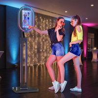 Meilleures ventes, livraison rapide, miroir photo de fête d'origine américaine, borne photo selfie avec écran tactile, caméra HD, capacité de charge élevée, autres