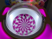 Machine de jeu de fête pour enfants à pièces Super Lollipop APSULE, machine distributrice de bonbons pour le divertissement des enfants