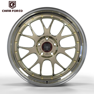 CF roues CF-007 personnalisé 2pc jante forgée pour <span class=keywords><strong>BBS</strong></span> Porsche 718 911 Ferrari 458 488 Tesla modèle 3 <span class=keywords><strong>Mercedes</strong></span> C63 AMG BMW X5 - Product Image 1