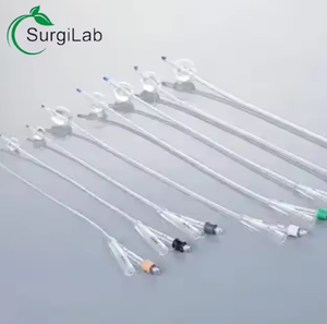 Dokter Hewan dua cara kateter silikon lembut kateter urin steril untuk anjing dan kucing - Product Image 3