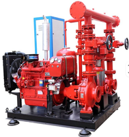 Pompe centrifuge horizontale haute pression à moteur diesel haute puissance, pompe de relevage verticale, système de lutte contre l'incendie, en fer, OEM