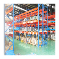 Système de rayonnage sélectif pour palettes HUAWU 3 tonnes, acier Q235, robuste, pour entrepôt, modèle HW-PR22