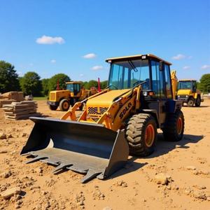 Chargeuse-pelleteuse tout-terrain à double usage à quatre roues motrices, temporaire, 34000.00G-Head Busy - Product Image 1