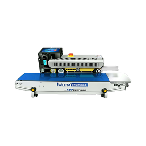 Afdichting Verpakkingsmachine Met Continue Inkjetprinter Vervaldatum Afdrukken Voor Plastic Folie Aluminium Voedselzak Theezakje - Product Image 6