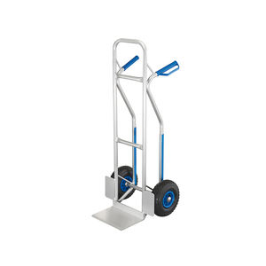 Carrito de equipaje Fervi C182 de aluminio engomado, capacidad de 200kg - Product Image 1