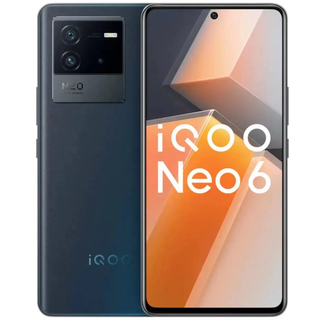 2022 New Vivo IQOO Neo 6 5G Smartphone Snapdragon8 Gen 1 6.62" AMOLED 120Hz 4700mAh 80W 64MP Three Rear Cameras Google Play NFC