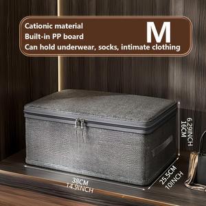 منظم خزانة ملابس كبير غير منسوج قابل للطي لخزانة الملابس في الحمام لتنظيم الأدراج - Product Image 2