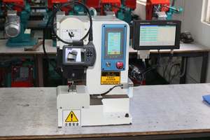 Servo électrique modèle SR-05s Sinrad fil de cuivre ceinture sertissage épissage Machine loupe verre 2T épissage Force 0.1-0.2mm - Product Image 5