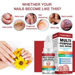 Nhãn hiệu riêng tonisabery ngón tay ngón chân móng tay sửa chữa móng tay giải pháp kháng khuẩn diệt nấm nấm móng điều trị chăm sóc móng tay - Product Image 1