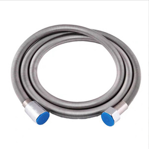 Tuyau de douche flexible en acier inoxydable de 1,5 m avec diamètre intérieur de 1/2 pouce pour douchette design moderne - Product Image 3