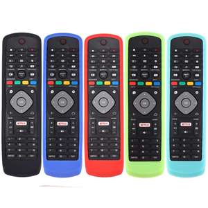 Étui de protection haut de gamme pour télécommande TV <span class=keywords><strong>PHILIPS</strong></span>, coque de protection en silicone épaisse pour contrôleur mobile - Product Image 1