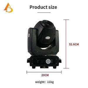 Projecteur LED mobile 150W avec télécommande DMX512 pour fabricants – Lumière de scène à faisceau mobile - Product Image 5