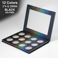 Vente en gros Private Label 26MM Single Eyeshadow Private Label Private DIY Palette de fard à paupières vide