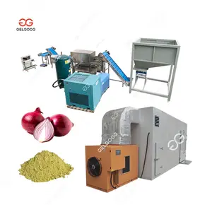 Conveyor Mesh Belt Dryer Dehydration Vegetable Dehydrated Production Making Equipment Drying Onion Powder Processing Line