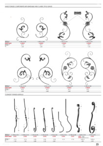 Articles forgés Pièces <span class=keywords><strong>en</strong></span> acier Rouleau de <span class=keywords><strong>fer</strong></span> ornemental <span class=keywords><strong>forgé</strong></span> à chaud - Product Image 6